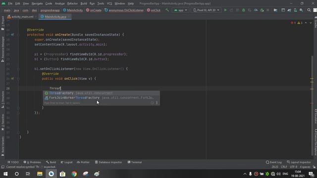 Progress Bar in Android Studio Hindi Android Programming смотреть онлайн
