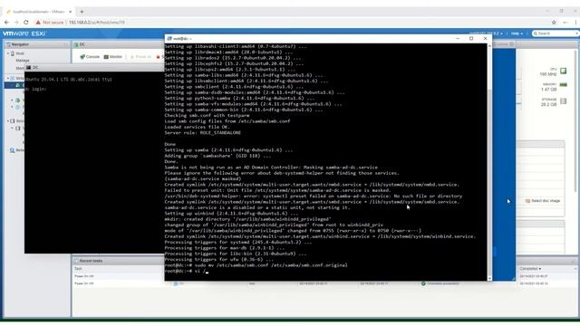 Ubuntu (Domain Controller) . смотреть онлайн