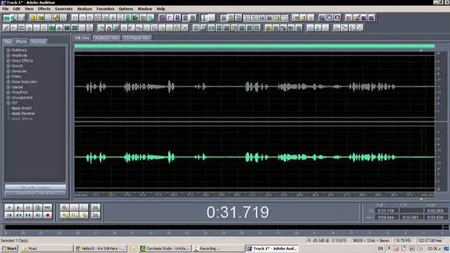 Adobe Audition 1.5 best tutorial for beginners смотреть онлайн