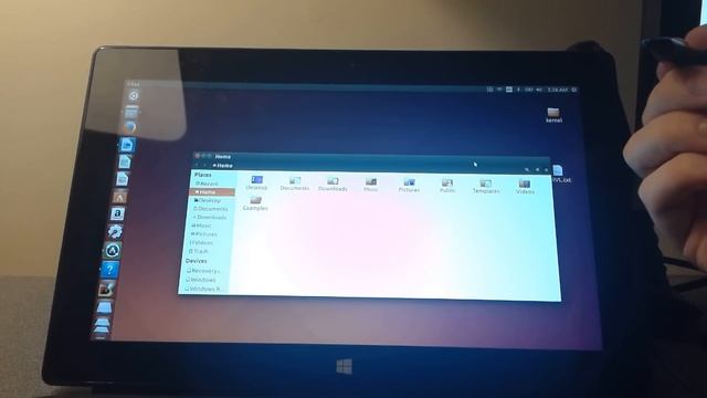Ubuntu 14.04 on Microsoft Surface Pro 2 смотреть онлайн