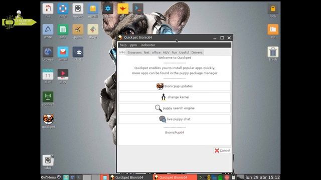 Vista a Puppy Linux 8 Review Español смотреть онлайн