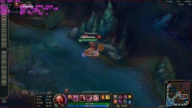 TESTE GT210 - LEAGUE OF LEGENDS смотреть онлайн