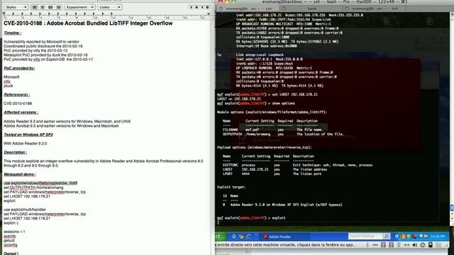 CVE-2010-0188 : Adobe Acrobat Bundled LibTIFF Integer Overflow смотреть онлайн