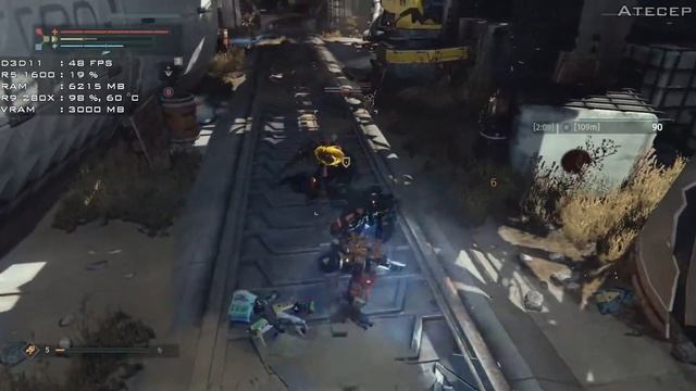 The Surge - R9 280X + Ryzen 5 1600 смотреть онлайн