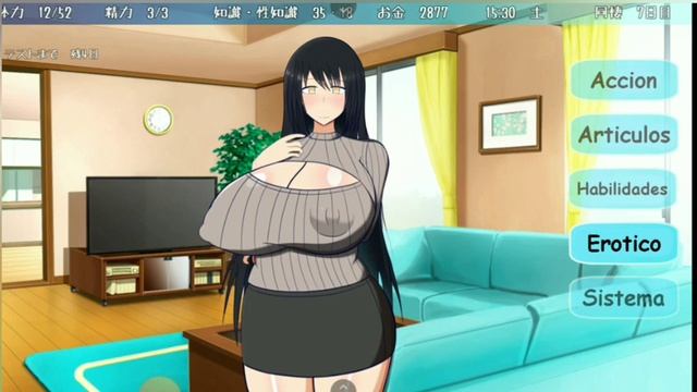 LIVING WITH MY AUNT v final (juego h en español para pc y Android En Joiplay) смотреть онлайн