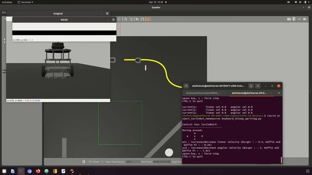 [Gazebo Simulation] AUE893 Turtlebot Autonomous Maneuvers Project смотреть онлайн