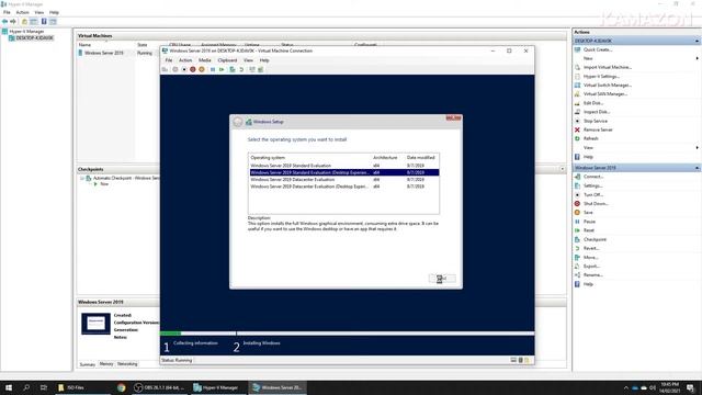 Windows Server 2019 #02 ติดตั้ง Windows Server 2019 บน Hyper V смотреть онлайн