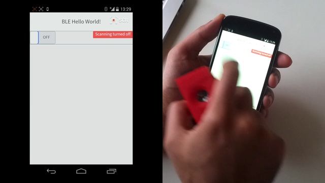 Cordova BLE - Scan with iOS and Android. смотреть онлайн