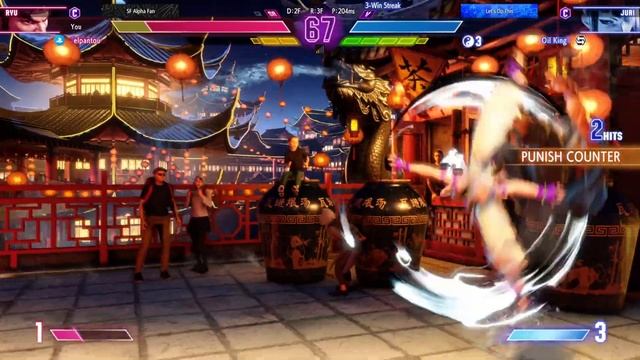 STREET FIGHTER 6 Beta - Me (RYU) VS OIL KING (JURI)