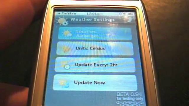 Pointui Home Beta 0.94 Weather and Phone Calls смотреть онлайн