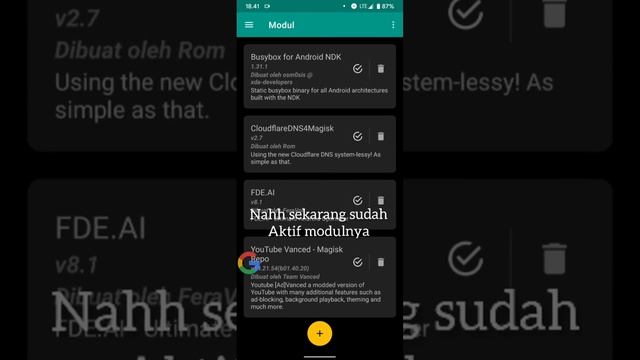 CARA PASANG MODUL MAGISK 