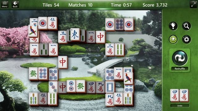 Classic Fortress | Microsoft Mahjong | Classic Puzzles | Easy смотреть онлайн