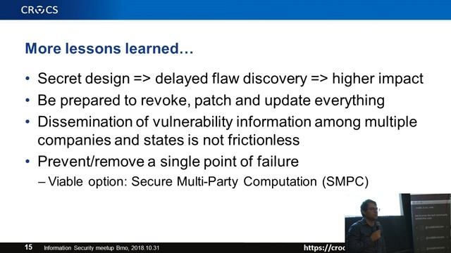 ROCA: Vulnerable RSA key generation | Petr Švenda смотреть онлайн