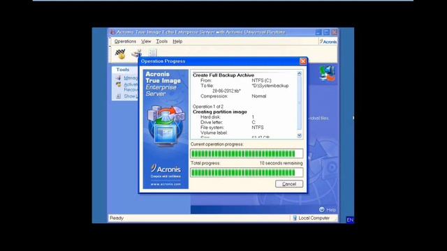 شرح Acronis True Image Echo Enterprise - Backup solution смотреть онлайн