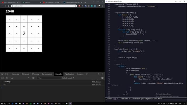 Creating 2048 with react смотреть онлайн