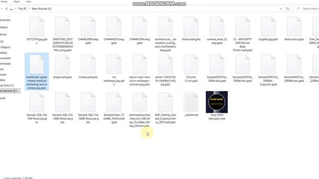 GATZ Ransomware Virus Removal and Decrypt Files | (*GATZ) Files Decryptor Online ID | STOP DJVU смотреть онлайн