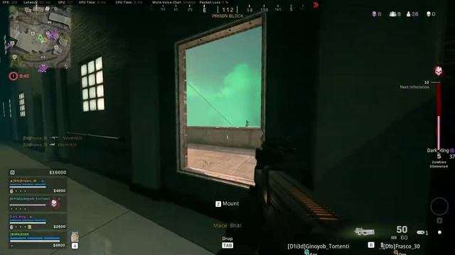 Call of Duty Warzone Rebirth Island Zombie TEST RTX 3060 130W смотреть онлайн