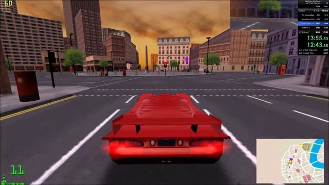 Midtown Madness 2: All Crash Courses - Pre-existing player World Record 24min29sec смотреть онлайн