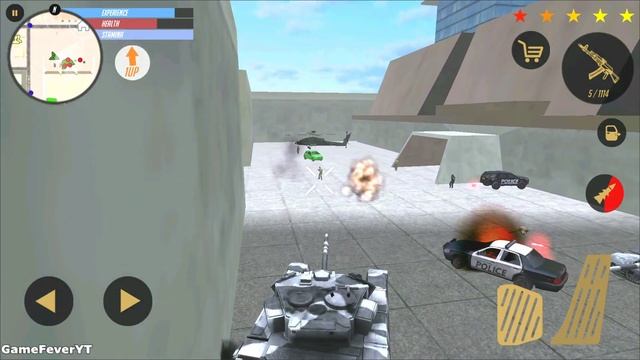 Real Gangster Crime 2 (Army Tank vs Car Robot) Find Army Base Secret Cave - Android Gameplay HD смотреть онлайн