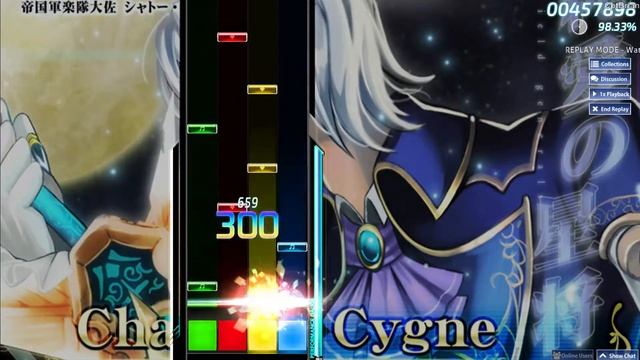 (osu!mania) ke-ji - Chant du Cygne [4K "Advanced"] FC + New Skin! смотреть онлайн