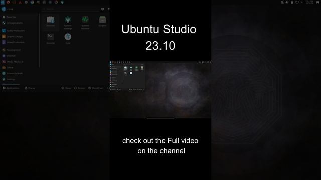 Ubuntu Studio 23.10 #ubuntustudio смотреть онлайн