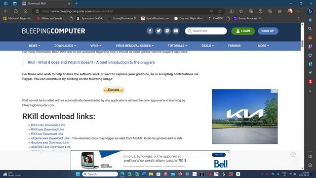 RKILL Tool from Bleeping Computer to detect malware kill process and let you scan смотреть онлайн