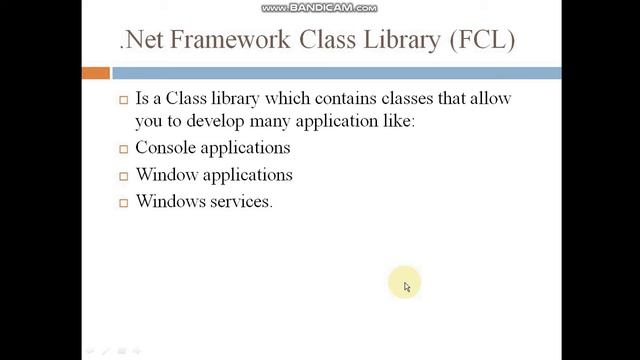 Lec# 2 Introduction to .Net Framework смотреть онлайн