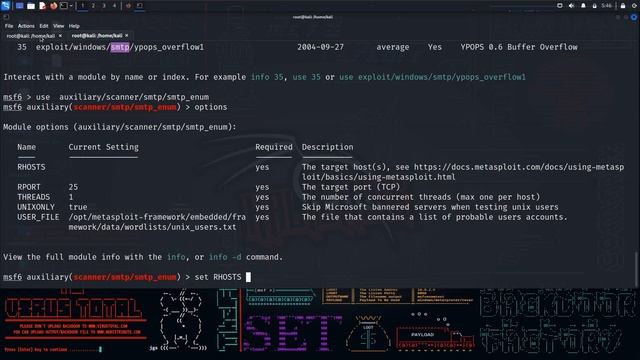 SMTP exploition || KALI LINUX | Metasploit смотреть онлайн