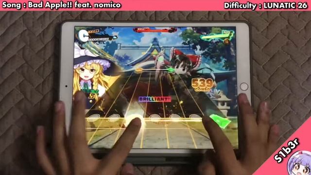 【Touhou Danmaku Kagura】 Bad Apple!! feat. nomico ~ AB-1【LUNATIC 26】 смотреть онлайн