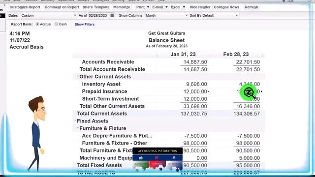 Adjusting Entry Prepaid Insurance 10340 QuickBooks Desktop 2023 смотреть онлайн