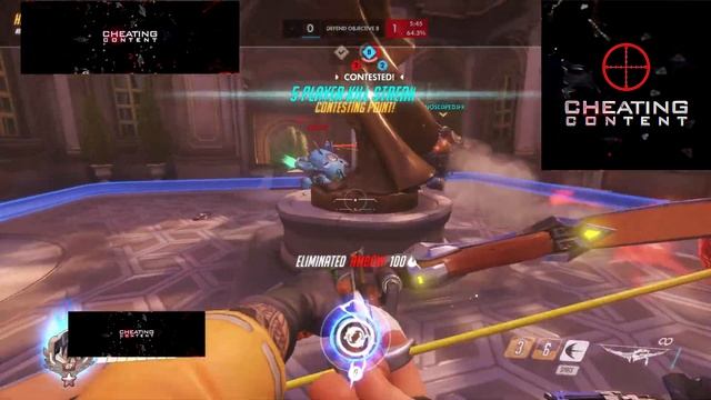 Hanzo Aimbot Overwatch - 2 смотреть онлайн