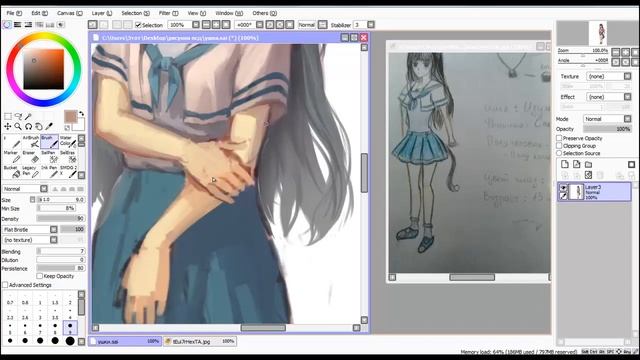 Speedpaint (Paint Tool SAI) Rat-trap смотреть онлайн