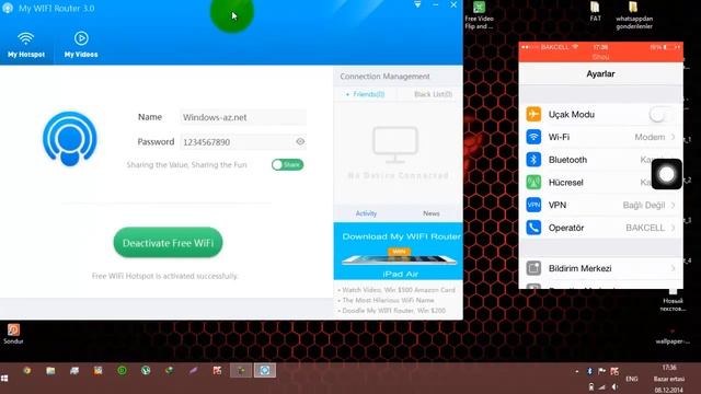 My WiFi Router (WiFi paylaşımı) [windows-az.net] смотреть онлайн