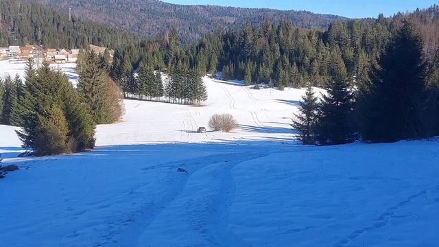 SEAT Altea Freetrack 4x4 Snowy Hillclimb