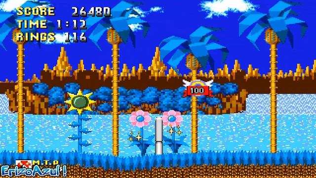 Sonic Gaiden v.4 Android 💜 Mighty Gameplay смотреть онлайн