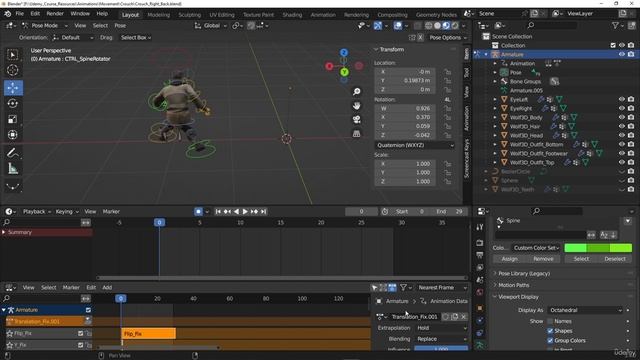 50. Creating the crouch right back cycle смотреть онлайн