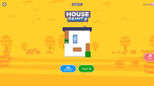 House Paint Gameplay (Android,iOS) смотреть онлайн