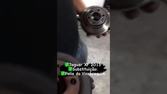 Jaguar XF Problemas com parte ELÉTRICA. Substituição da Polia do Vira Brequim смотреть онлайн