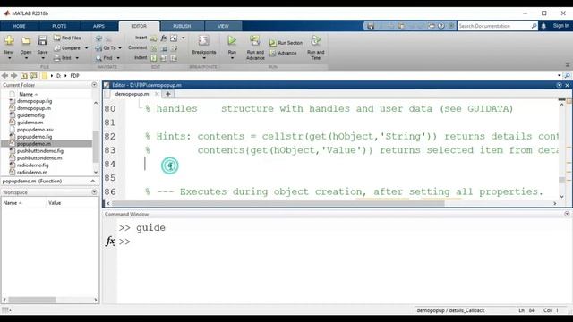 How to use Popup Menu in MATLAB GUI смотреть онлайн