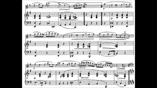 Variations for Flute and Piano in E major, B.9 (Chopin) - Sheet Music смотреть онлайн