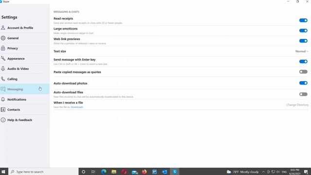How to Enable Auto Download Files in Skype смотреть онлайн