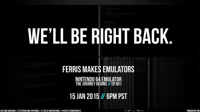 Ferris Makes Emulators Ep.001 - The Journey Begins смотреть онлайн