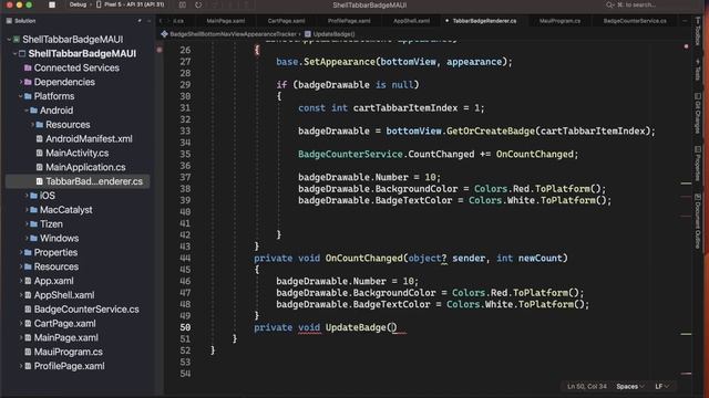 How to Implement Tabbar Badge using .Net MAUI - Add Dynamic Tabbar Badge Number for .Net MAUI Shell смотреть онлайн