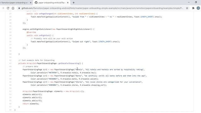 Paper OnBoarding Screen in Android Studio | OnBoarding Screen with Animation | Android Tutorials смотреть онлайн