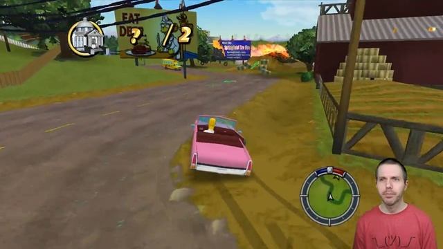 The Simpsons Hit and Run - Part 2 - The Fat and the Furious смотреть онлайн