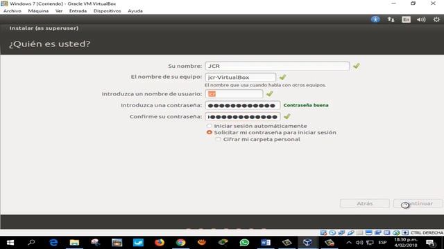 Cómo Instalar Ubuntu 17.04 Junto a Windows 7 VirtualBox смотреть онлайн