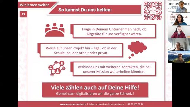 Alumni-Talk Informatik – Projekt «Wir lernen weiter» смотреть онлайн