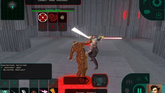 KOTOR 2 Restored Content MOD - Atton vs Sion смотреть онлайн