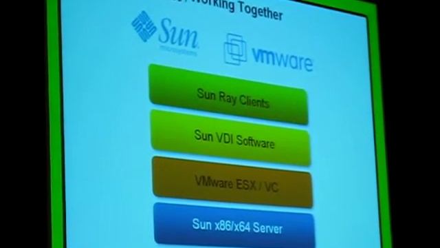 Sun VDI at VMworld смотреть онлайн