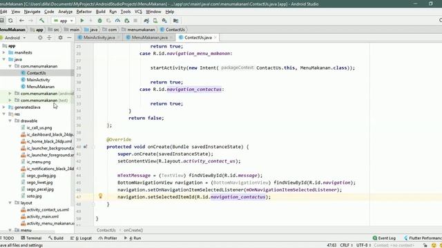Tutorial Android Studio Membuat ListView Adapter untuk Menu Makanan смотреть онлайн